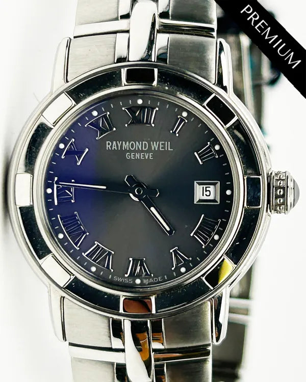 Raymond Weil Parsifal 27MM Quartz Grey Dial Steel Bracelet (9441)