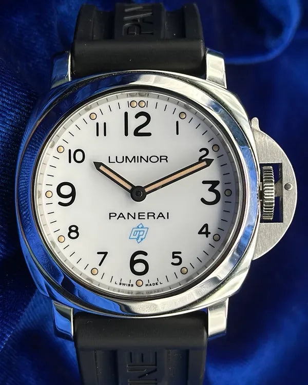 2020 Panerai Luminor 44MM White Dial Rubber Strap (PAM00775)
