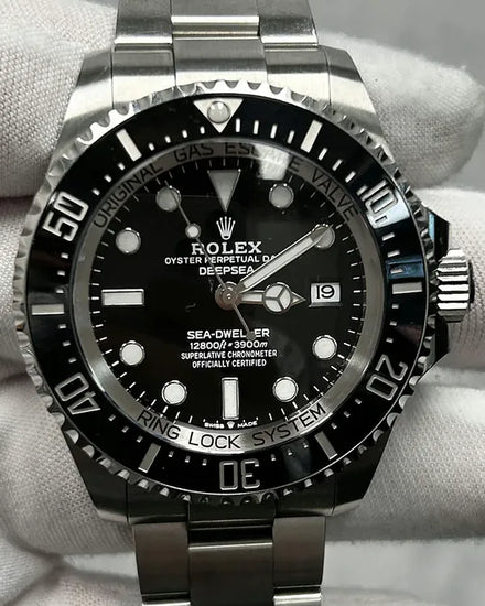 2023 Rolex Sea-Dweller Deepsea 44MM Black Dial Oyster Bracelet (136660)