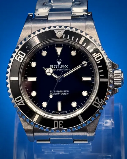 2007 Rolex Submariner No Date 40MM Black Dial Oyster Bracelet (14060M)