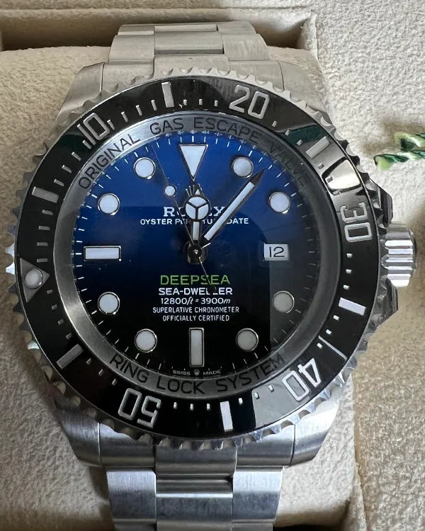 2020 Rolex Sea-Dweller Deepsea "James Cameron" 44MM Blue Dial Oyster Bracelet (126660)