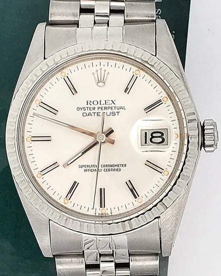Rolex Datejust 36MM Silver Dial Jubilee Bracelet (16014)