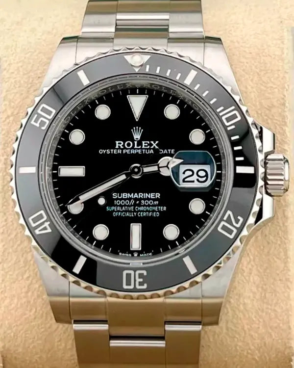 2022 Rolex Submariner Date 41MM Black Dial Oyster Bracelet (126610LN)