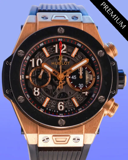 2016 Hublot Big Bang 45MM Skeleton Dial Rubber Strap (411.OM.1180.RX)