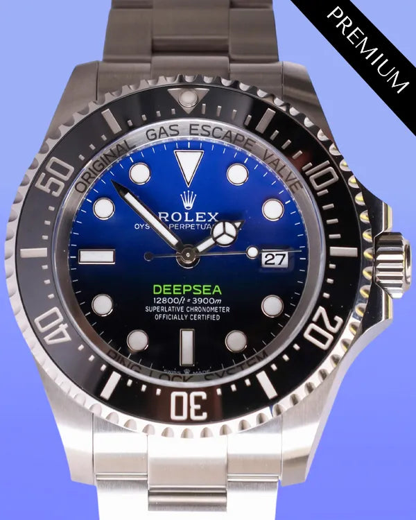 2025 Rolex Sea-Dweller Deepsea "James Cameron" 44MM Blue Dial Oyster Bracelet (136660)