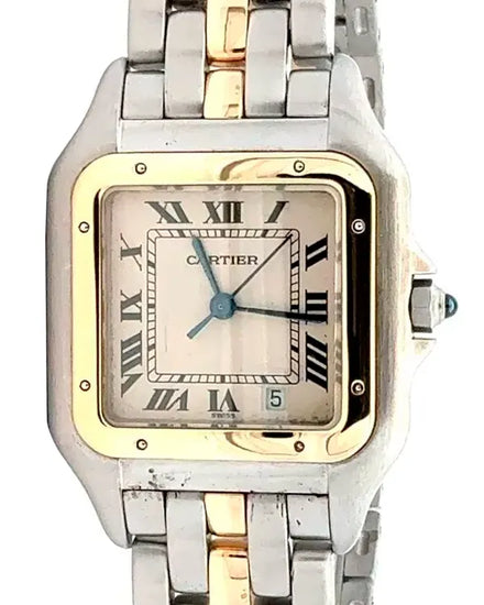Cartier Panthère De Cartier 27MM Quartz White Dial Two-Tone Bracelet (83949)