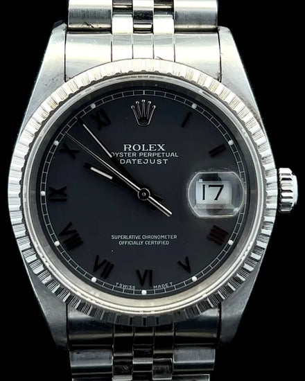 Rolex Datejust 36MM Grey Dial Jubilee Bracelet (16220)