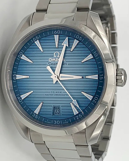 Omega Seamaster Aqua Terra 150M 41MM "Summer Blue" Dial Steel Bracelet (220.10.41.21.03.005)