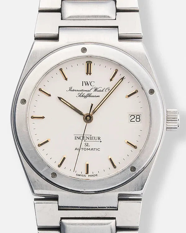 IWC Schaffhausen Ingenieur Vintage 34MM Grey Dial Steel Bracelet (IW3506)