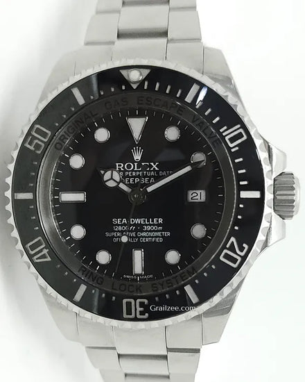 2017 Rolex Sea-Dweller Deepsea 44MM Black Dial Oyster Bracelet (116660)