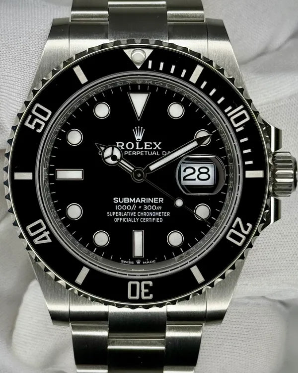 2025 Rolex Submariner Date 41MM Black Dial Oyster Bracelet (126610LN)