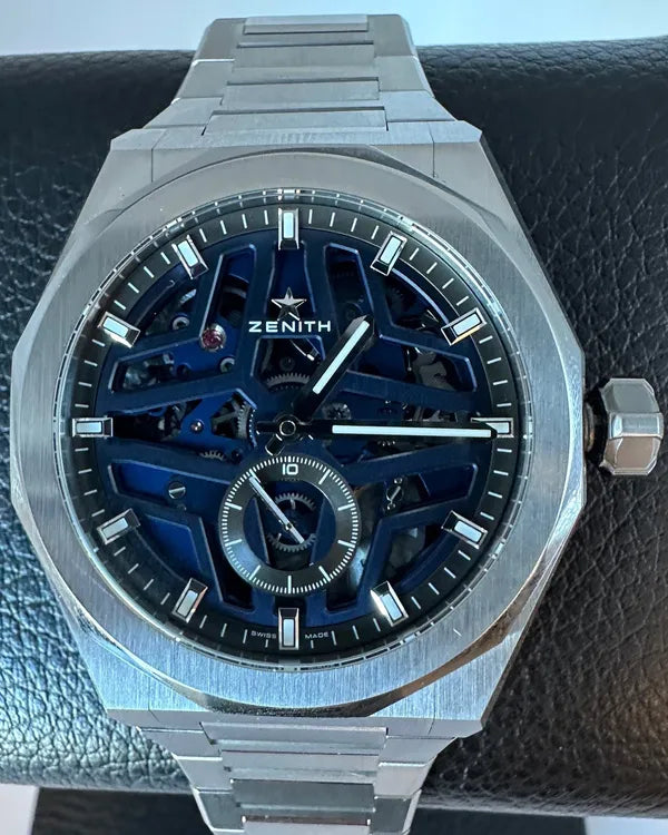 2024 Zenith Defy Skeleton 41MM Skeleton Dial Steel Bracelet (03.9300.3620/79.I001)