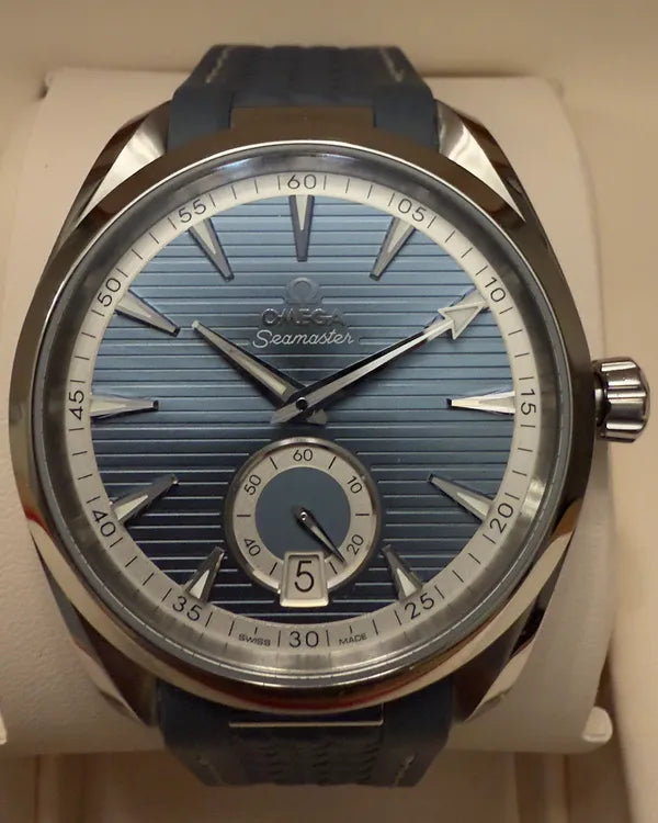 Omega Seamaster Aqua Terra 150M 41MM Blue Dial Rubber Strap (220.12.41.21.03.005)
