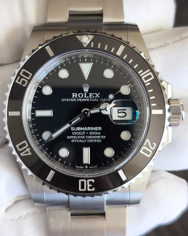 2022 Rolex Submariner Date 41MM Black Dial Oyster Bracelet (126610LN)