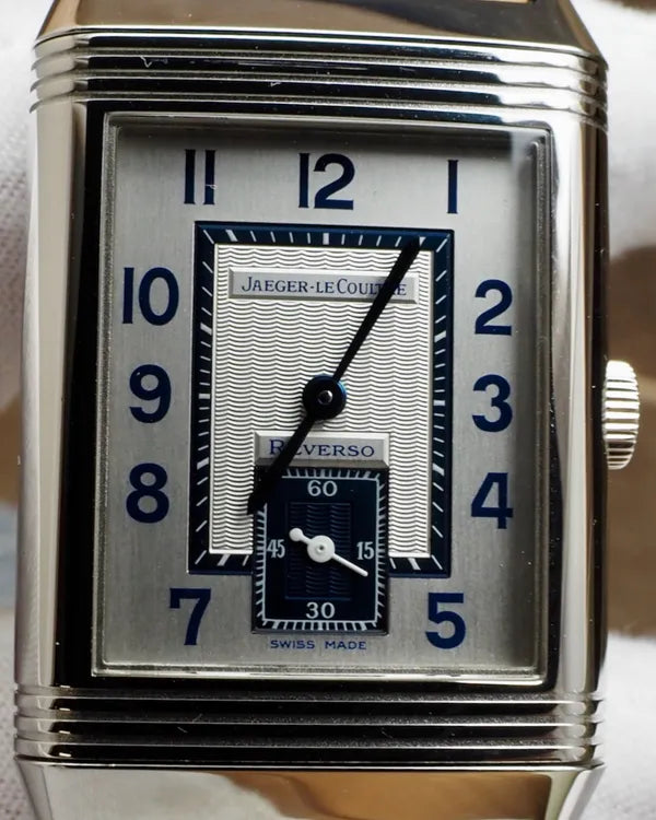 Jaeger-LeCoultre Reverso Monoface Grande Taille 26MM Silver Dial Leather Strap (2708401)