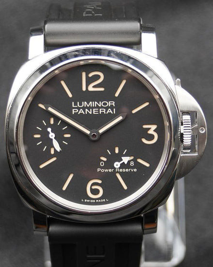2019 Panerai Luminor 8 Days 44MM Black Dial Rubber Strap (PAM00795)