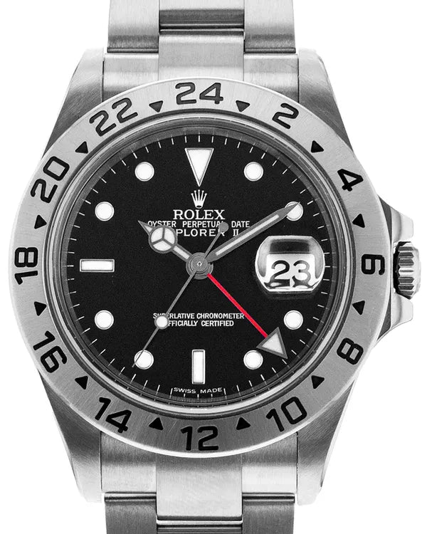 2003 Rolex Explorer II 40MM Black Dial Oyster Bracelet (16570)