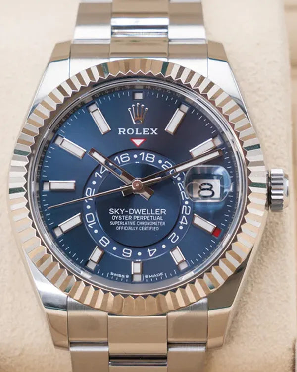 2023 Rolex Sky-Dweller 42MM Blue Dial Oyster Bracelet (336934)