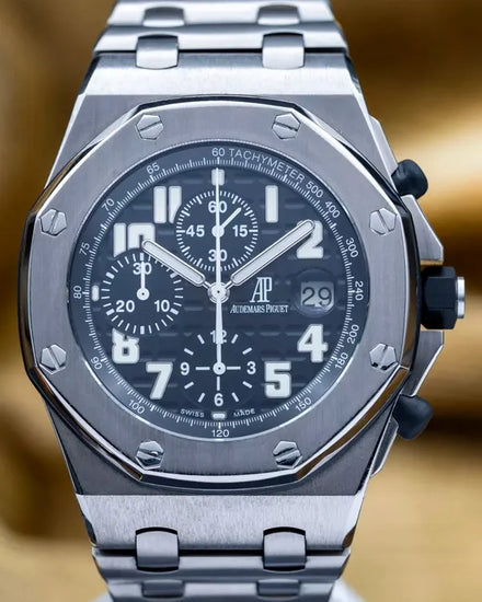 Audemars Piguet Royal Oak Offshore "Titanium Beast" 42MM Black Dial Titanium Bracelet (25721TI.OO.1000TI.06.A)