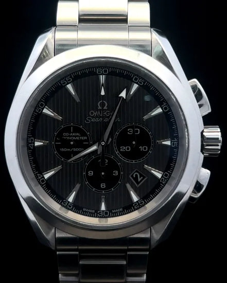 Omega Seamaster Aqua Terra Chronograph 44MM Grey Dial Steel Bracelet (231.10.44.50.06.001)