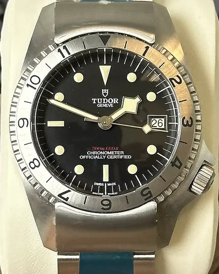2022 Tudor Black Bay P01 42MM Black Dial Leather Strap (70150)