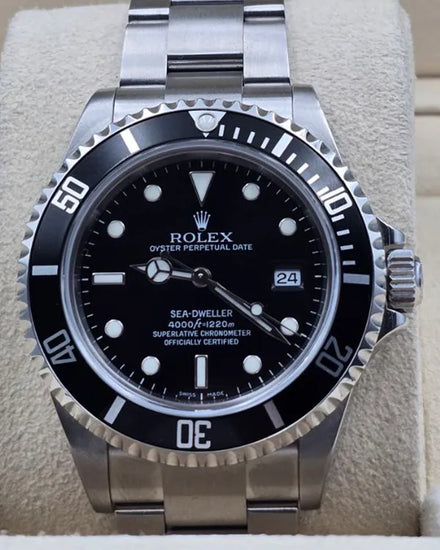 2006 Rolex Sea-Dweller 40MM Black Dial Oyster Bracelet (16600)