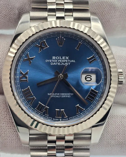 2022 Rolex Datejust 41MM Blue Dial Jubilee Bracelet (126334)