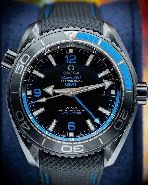 Omega Seamaster Planet Ocean 600M "Deep Black" 45.5MM Black Dial Rubber Strap (215.92.46.22.01.002)
