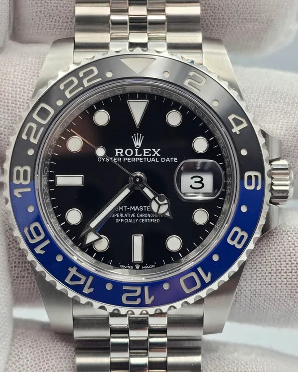 2023 Rolex GMT-Master II "Batgirl" 40MM Black Dial Jubilee Bracelet (126710BLNR)