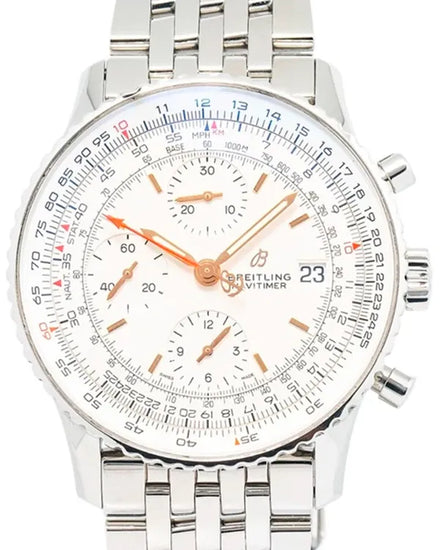 Breitling Navitimer Chronograph 41MM Cream Dial Steel Bracelet (A13324)