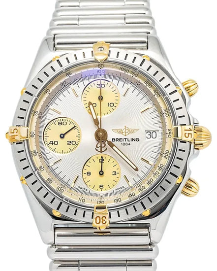 Breitling Chronomat 40MM Silver Dial Steel Bracelet (B13048)