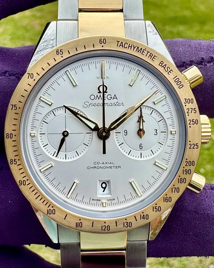 Omega Speedmaster '57 41.5MM Silver Dial Two-Tone Bracelet (331.20.42.51.02.001)