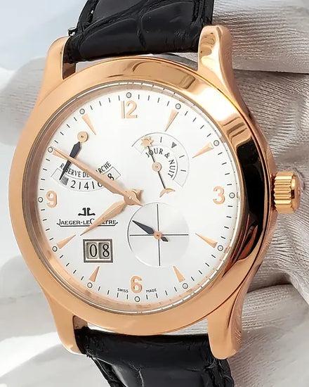 2018 Jaeger-LeCoultre Master Eight Days 41.5MM Silver Dial Leather Strap (Q1602420)