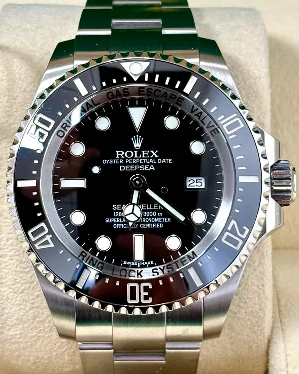 2018 Rolex Sea-Dweller Deepsea 44MM Black Dial Oyster Bracelet (116660)