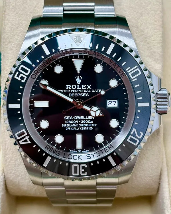 Rolex Sea-Dweller Deepsea 44MM Black Dial Oyster Bracelet (126660)