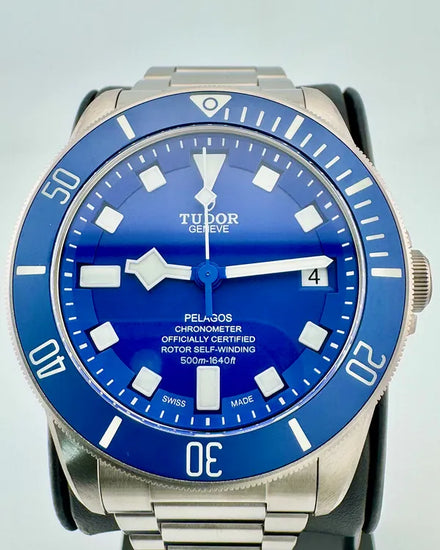 No Reserve - 2025 Tudor Pelagos 42MM Blue Dial Titanium Bracelet (25600TB)