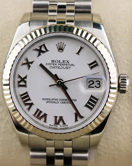 Rolex Datejust 31MM White Dial Jubilee Bracelet (178274)