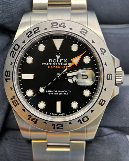 2016 Rolex Explorer II 42MM Black Dial Oyster Bracelet (216570)