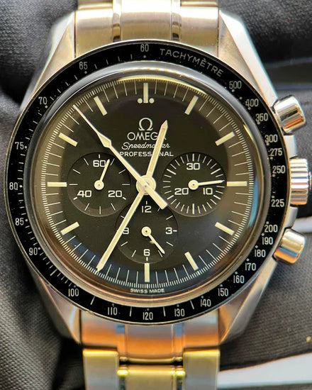 Omega Speedmaster Professional Moonwatch "First Watch Worn On The Moon" 42MM Black Dial Steel Bracelet (3572.50.00)
