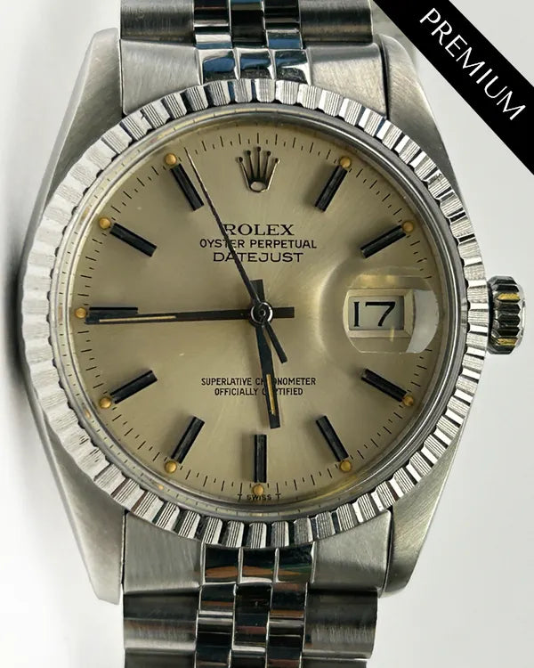 1986 Rolex Datejust 36MM Silver Dial Jubilee Bracelet (16030)