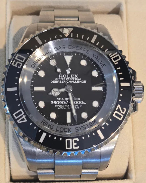 2023 Rolex Sea-Dweller Deepsea Challenge 50MM Black Dial Titanium Bracelet (126067)