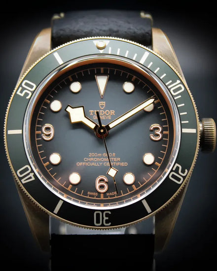 2023 Tudor Black Bay Bronze 43MM Grey Dial Leather Strap (79250BA)