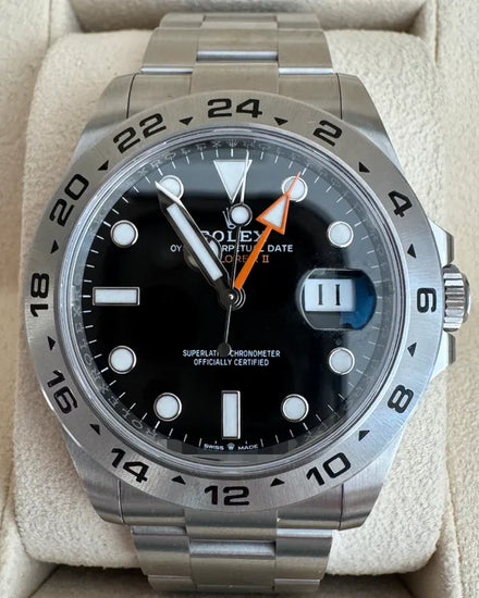 2023 Rolex Explorer II 42MM Black Dial Oyster Bracelet (226570)