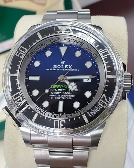 2023 Rolex Sea-Dweller Deepsea "James Cameron" 44MM Blue Dial Oyster Bracelet (126660)
