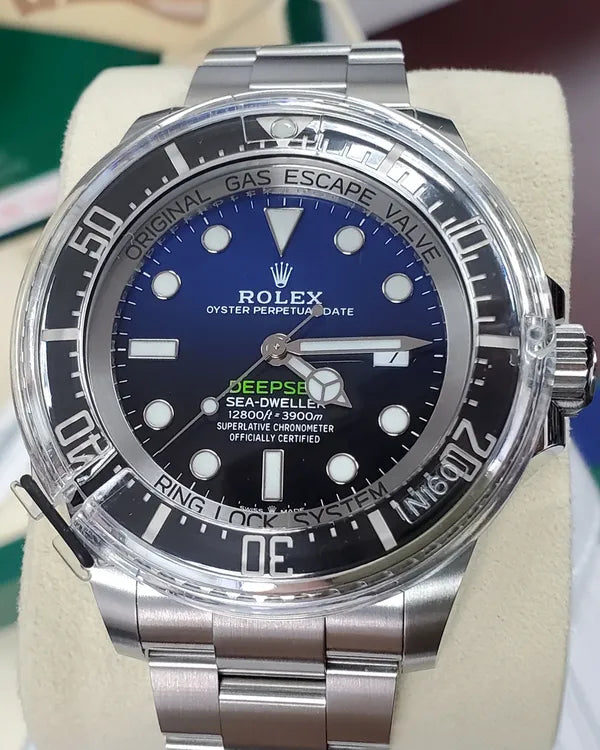 2023 Rolex Sea-Dweller Deepsea "James Cameron" 44MM Blue Dial Oyster Bracelet (126660)