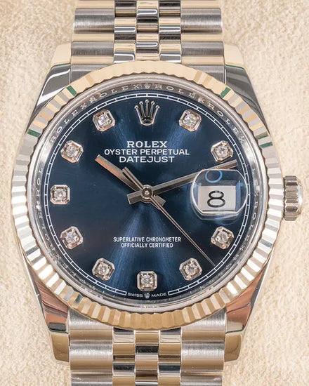 2020 Rolex Datejust 36MM Blue Dial Jubilee Bracelet (126234)