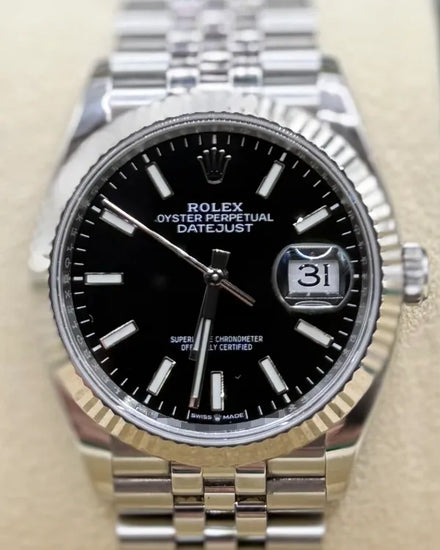 2023 Rolex Datejust 36MM Black Dial Jubilee Bracelet (126234)