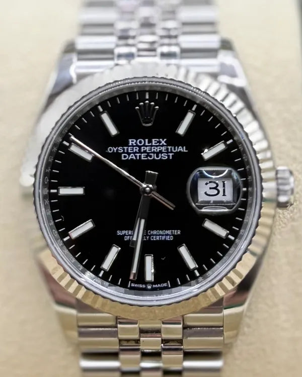 2023 Rolex Datejust 36MM Black Dial Jubilee Bracelet (126234)