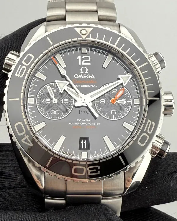 2020 Omega Seamaster Planet Ocean 600M 45.5MM Black Dial Steel Bracelet (215.30.46.51.01.001)