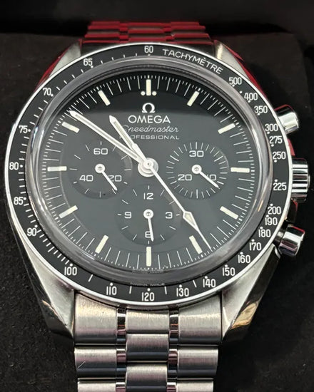 2022 Omega Speedmaster Professional Moonwatch 42MM Black Dial Steel Bracelet (310.30.42.50.01.002)